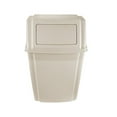 thumbnail image 2 of Rubbermaid® Wall Mounted Garbage Container, 15 Gal, Beige, 1/Each, 2 of 5