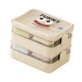 thumbnail image 2 of Bunblic Building Blocks Storage Box Toys Storage Bin with Latching Portable Organizer Case Sundries Container for Office Supplies 5 Layers, 2 of 8