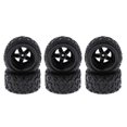 thumbnail image 1 of de 6 neumáticos de repuesto para neumáticos de goma de coche 1:18 RC para 4WD18301 18302 18311 perfke Neumáticos RC, 1 of 7
