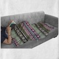 thumbnail image 6 of Greek Key Soft Flannel Fleece Throw Blanket, Antique Ornamental Design Pattern Mosaic Effects Old Fashioned, Cozy Plush for Indoor and Outdoor Use, 50" x 70", Multicolor, by Ambesonne, 6 of 6
