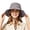 Grey, variant on Womens Sun Hat Fisherman'S Hat Summer Outdoor Sun Hat Folding Waterproof Hiking Hat