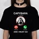 thumbnail image 1 of Kapibara Capybara Camiseta Mujer streetwear Gráfico Japonés Camisetas Ropa Divertida Gao Jiahui unisex, 1 of 2