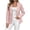 Pink, variant on Levmjia Women Blazer Jacket Soft Lapel Collar Long Sleeve Floral Printed Outerwear Office Commute Holiday Casual Everyday Wear