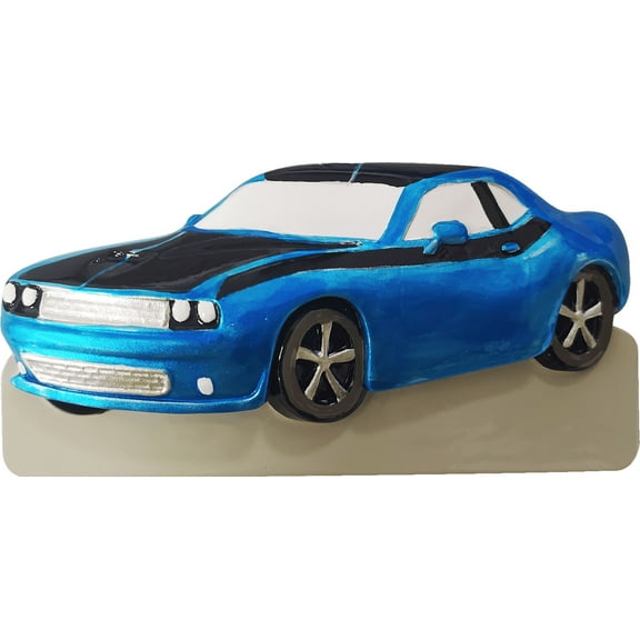 Muscle Car Personalized Christmas Ornament Do-It-Yourself