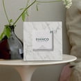 thumbnail image 6 of Keith 4"x4" Square Italian Carrara White Marble Picture Frame, 6 of 7