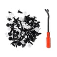 thumbnail image 3 of 421 Pieces Universal Car Trim Rivets Push Clip Kit with Push Clip Kit Auto Body Fasteners Good Fixation Mixed Car Body Push Retainer Fender Clips, 3 of 7
