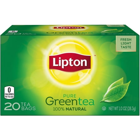 Lipton Pure Green Tea Bags, 20 ct