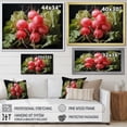 thumbnail image 4 of Designart "Radiant Radish Display" Vegetables Canvas Wall Art, 4 of 7