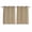 Brown, variant on Sage Green Burlap Texture Kitchen Curtains 84 Inch Length, Farmhouse Vintage Sage Green Grommet Top Bedroom Living Room Curtains, Light Filtering Cafe Curtain Drapes 2 Panels Set 84''x84''