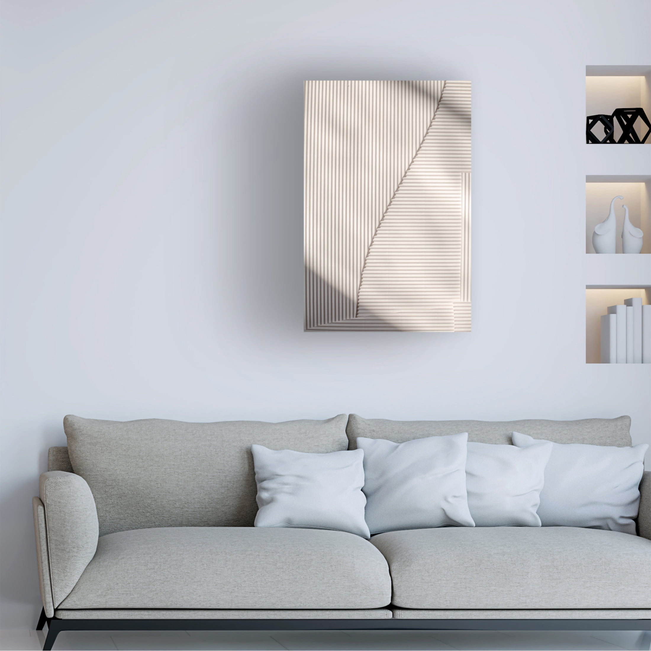 Trademark Fine Art Mareike Bohmer Paper Studies 4 Canvas Wall Art