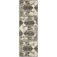 thumbnail image 2 of SAFAVIEH Retro Sica Abstract Runner Rug, Beige/Light Grey, 2'3" x 11', 2 of 2