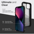 thumbnail image 4 of Étui Raptic Compatible avec iPhone 13, Protection Absorbant les Chocs, Cadre en Aluminium Durable, Testé pour Chute de 10 Pieds, Compatible avec iPhone 13, Dégradé Rouge, 4 of 7