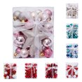 thumbnail image 3 of Bearachild 1 Uds adornos navideños estrella de cinco puntas árbol de Navidad Top 2022 Año Nuevo 29 Uds árbol de Navidad bola colgante decoración regalo Kits de decoración para fiestas No.06 Bearachild HA008672-06B, 3 of 6
