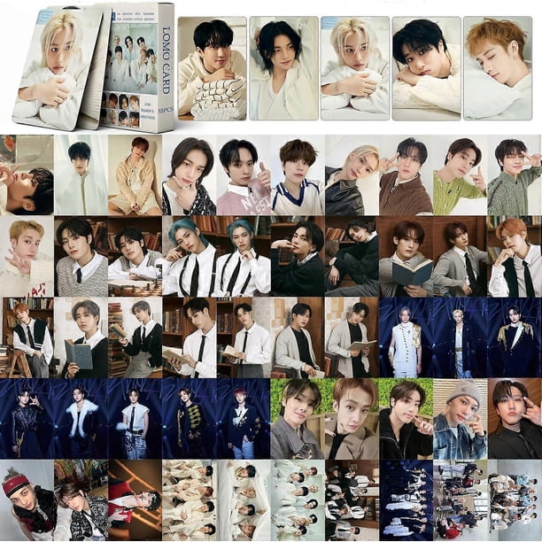 ELEFAD 55pcs Stray Kids Lomo Cards Stray Kids 2024 SEASON'S GREETINGS New Album Stray Kids Postcard Gift to Fans