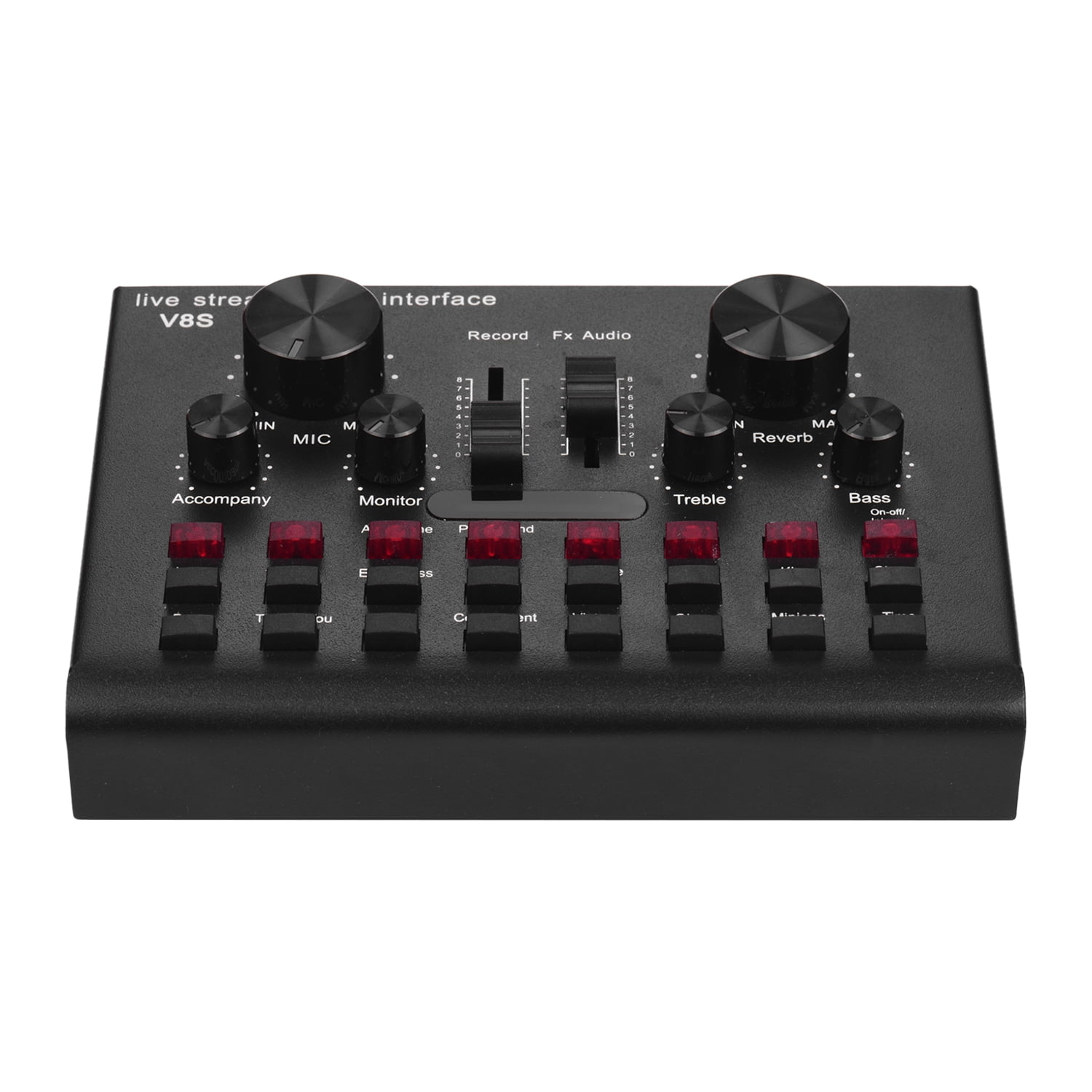 Multifunctional Live Streaming Sound Card USB Audio Interface Mixer
