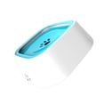thumbnail image 2 of Greeniant Cuenco de agua antisalpicaduras para mascotas, cuenco para beber antideslizante para el hogar y la sala de estar, de plástico ABS, Suministros para gatos azul Greeniant PT000031-04B, 2 of 6