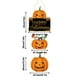 thumbnail image 3 of Fiudx Decoraciones Colgantes de Halloween, Temática de Calabaza Fantasma, Tela de Lino Reutilizable, Decoración Festiva para Interiores y Exteriores, Artículos para Fiestas, Múltiples Ubicaciones par, 3 of 5