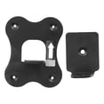thumbnail image 1 of Speaker Wall Mount Bracket, Stable Support Space Saving Concealed Design Easy Installation Surround Sound Speaker Mounts Sturdy 3mm Thick Metal  for HW Q700A, 1 of 7