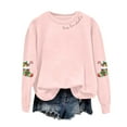 thumbnail image 5 of zaveiop Christmas Sweatshirts for Women 2025 Gift Socks Merry Funny Christmas Doodles Sweatshirt Holiday Xmas Sweaters (Y-Pink, XXL), 5 of 5