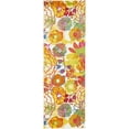 thumbnail image 1 of Unique Loom Lyon Floral Garden Area Rug 2' x 6' Runner Ivory/Yellow, 1 of 10