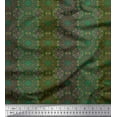 thumbnail image 1 of Soimoi Satin Silk Fabric Stripe & Mandala Kaleidoscope Fabric Prints By Yard 42 Inch Wide, 1 of 1