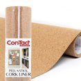 thumbnail image 1 of Con-Tact 04F-C6421-06 Self-Adhesive Shelf and Drawer Liner, 18-Inches by 4-Feet, Natural Cork, 1 of 9