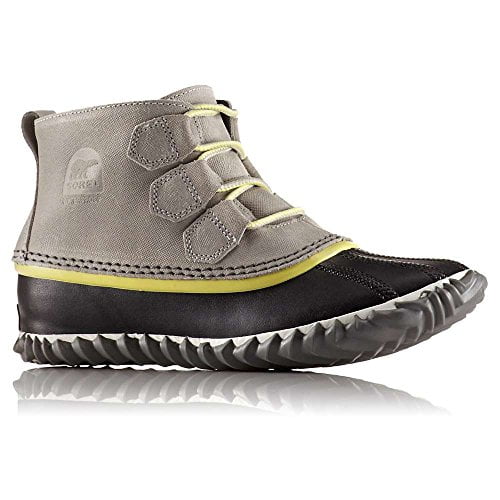 sorel women's out n about leather rain snow boot