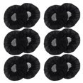 thumbnail image 1 of 66pcs Disposable Microphone Cover Set Replacement Microphone Case Removal Non-woven Fabric Cover for Karaoke School (Black), 1 of 6