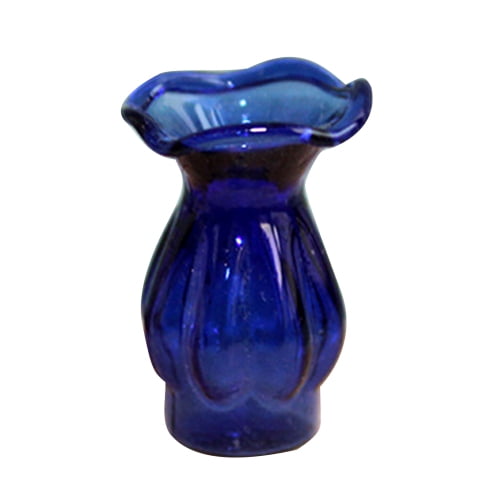 Couronne Cobalt Blue Small Ball Hanging Rooter Vase 