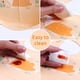 thumbnail image 4 of Juego de 4 baberos de silicona, baberos impermeables para comer con recogedor de migas, fáciles de lavar, súper suaves, baberos reutilizables para niños pequeños (3), 4 of 5