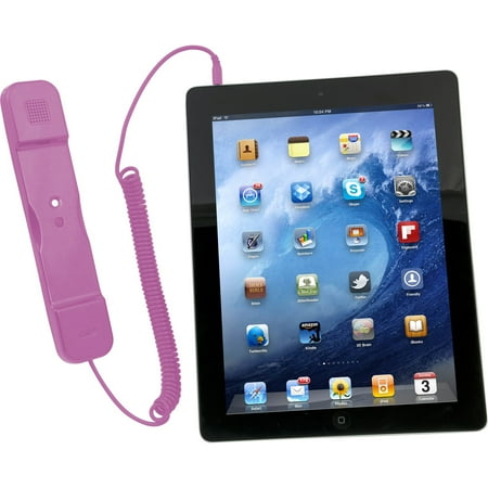 Radiation Safe Telephone Handset for iPad & iPhone (PINK)