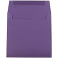 thumbnail image 2 of JAM Paper 6 x 6 Square Envelopes, Dark Purple, 1000/Carton, 2 of 2
