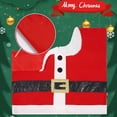 thumbnail image 3 of Juego de cuatro piezas de suministros navideños Naiovety tela no tejida Colores variados, 3 of 6