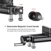 SUNWAYFOTO MFR-150D Macro Focusing Rail with screw-knob clamp