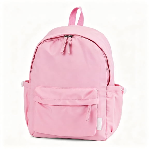 AOMRCOL School Backpack Womens,Casual Travel School Bags 11 Inch Laptop Backpack Lightweight Rucksack Bookbag College Men Work Daypack,Pink