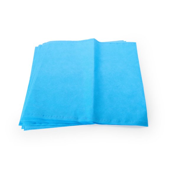 QUICK CHECK* H500 Sterilization Wrap Dual Layer White Blue 24 x 24" 120 Ct