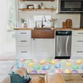 thumbnail image 4 of Kitchen Rugs, Easter Eggs Spring Flowers Non Slip Runner Rug Mat for Floor, Kitchen, Bedside, Sink, Office, Laundry, 15.7"X47.2", 4 of 5