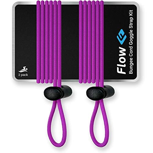 Flow Goggle Strap Kit (2Pack) Replacement Bungee Cord Straps for
