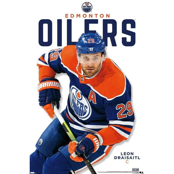NHL Edmonton Oilers - Leon Draisaitl Feature Series 24 Wall Poster, 22.375" x 34"