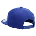 thumbnail image 3 of Weekend Hooker Text Embroidered Wool Blend Prostyle Snapback - Royal OSFM, 3 of 5