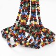 thumbnail image 1 of Piedra redonda Natural 4 6 8 10 12mm cristales de ojo de tigre Lava turquesas Jades cuentas sueltas para fabricación de joyería DIY pulsera costura Dengxun unisex, 1 of 2