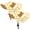 M-2pcs, variant on Pet Sun Hat Adjustable Breathable with Ear Holes for Small Large Dogs Cats BeachL-1pc