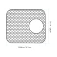 thumbnail image 2 of Silicone Draining Sink Mat Kitchen Sink Protector Pad Kitchen Accessory, 2 of 8