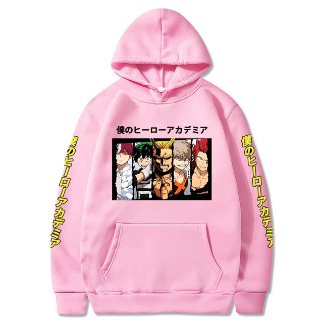 HNBN Primavera Y Otoño Todo Combinado Janpanese My Hero Academia Sudaderas De Algodón Puro Para Hombre Cumpleaños LJ
