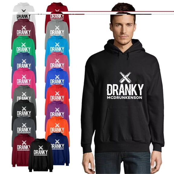 OXI Hoodie Sweatshirt - Basic Casual Hoodie for Men's and Women Fleece Hoodie Long Sleeve