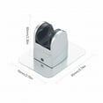 thumbnail image 2 of Wall Mounted Shower Head Holder Nonperforated Suction Cup Type Adjustable Shower Stand Shower Fixed Base Bathroom Rugs Non Towels for Bathroom Extra Large Heated Towel Racks for Bathroom Bathroom, 2 of 3