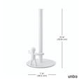 thumbnail image 4 of Portarrollos de papel de cocina Umbra Buddy blanco para encimera, 4 of 7