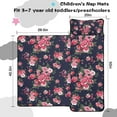 thumbnail image 5 of Pioneer Flower Floral Print Pattern Toddler Nap Mats for Kids Preschool,Sleeping Mat Bag or Kids,Toddler Sleeping Bag,Toddler Nap Mat or Daycare, 5 of 6