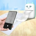 thumbnail image 2 of Handheld Mini Thermal Printer Mobile Phone Wireless Photo Memo Wrong Question Printer With 1 Roll Printing Paper ,Multi-Format Printing, 2 of 6