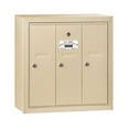thumbnail image 3 of Salsbury Industries 3503BSU Vertical Mailbox - 3 Doors - Brass - Surface Mounted - USPS Access, 3 of 5